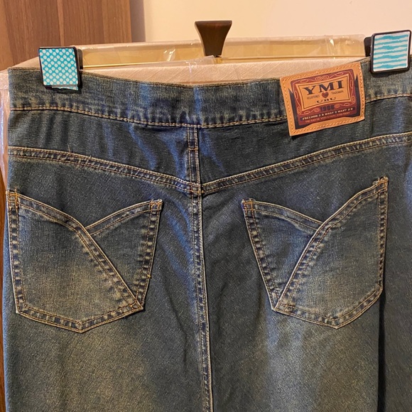 YMI jeans skirt size 1 - Picture 3 of 4